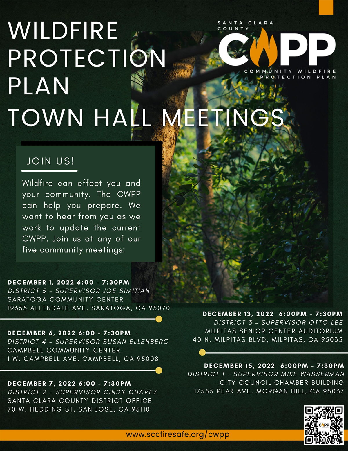 Wildfire Protection Plan Town Hall Meetings Firescout 5305